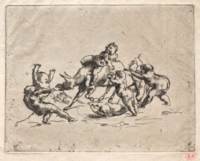 Bacchanal with Children and Donkey by Jean Baptiste Carpeaux
