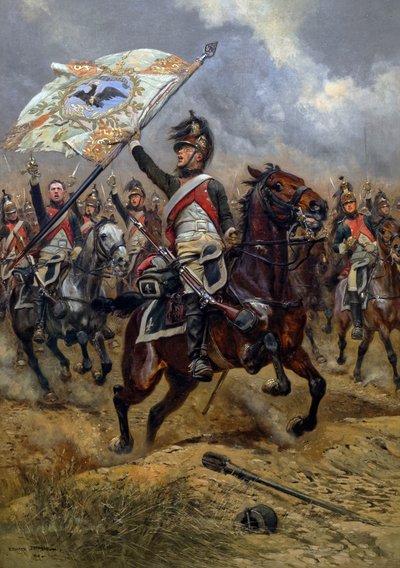 The Trophe by Jean Baptiste Edouard Detaille