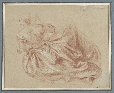 Lady Sitting on the Ground by Jean Baptiste François Pater