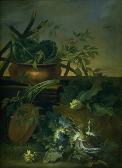 Still Life. Vegetables by Jean Baptiste Gaijot Dubuisson