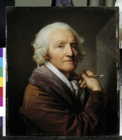 Self-portrait age by Jean Baptiste Greuze
