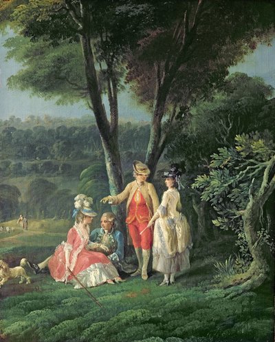 A Walk in the Park by Jean Baptiste Hilair