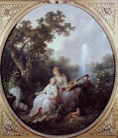 Music, 1781 by Jean Baptiste Hilair