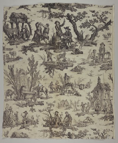 The Watering Place by Jean Baptiste Huet