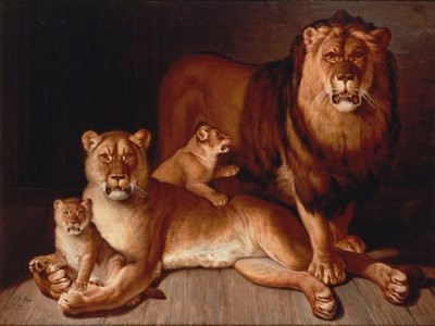 Pride of Lions by Jean Baptiste Huet