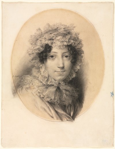 Portrait of a Lady by Jean Baptiste Isabey