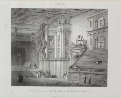 Voyage en Italie en 1822 by Jean Baptiste Isabey