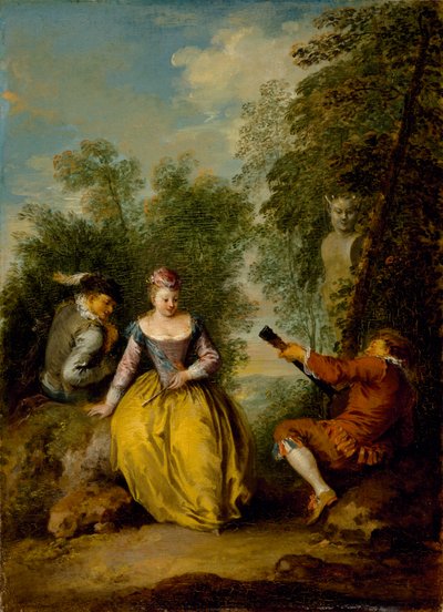 A Pastoral Concert by Jean Baptiste Joseph Pater