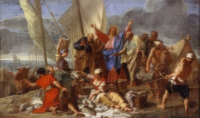 The Miraculous Draught of Fishes by Jean Baptiste Jouvenet
