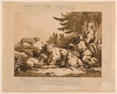 First Pastoral by Jean Baptiste Le Prince