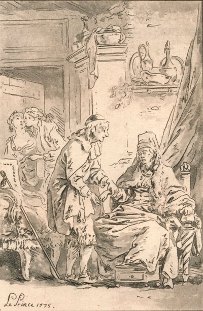 The Touch by Jean Baptiste Le Prince