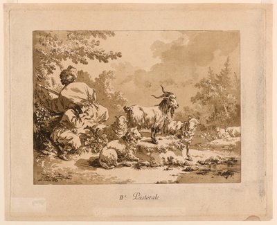 Second Pastoral by Jean Baptiste Le Prince