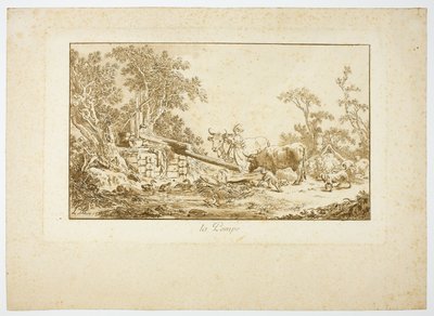 The Pump by Jean Baptiste Le Prince
