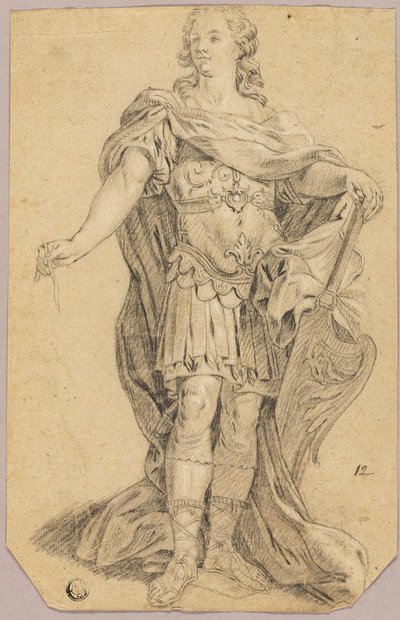 Statue of Louis XIV by Jean Baptiste Lemoyne II