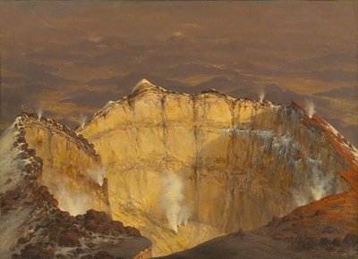 Crater of Popocatépetl by Jean Baptiste Louis Gros