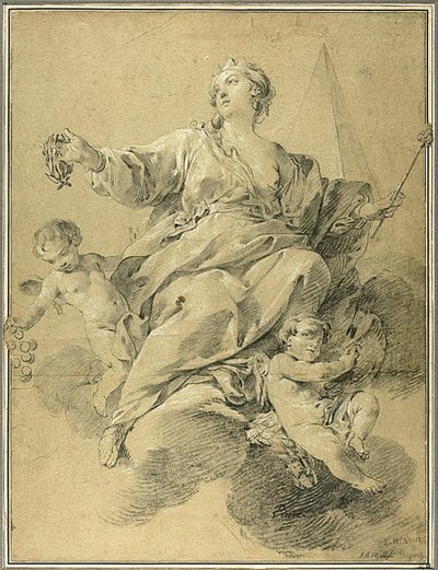 Allegory of Victory by Jean Baptiste Marie Pierre