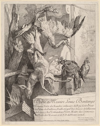Frontispiece by Jean Baptiste Oudry