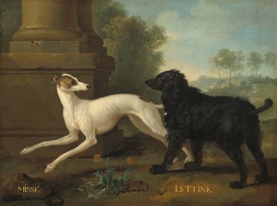 Misse and Luttine by Jean Baptiste Oudry