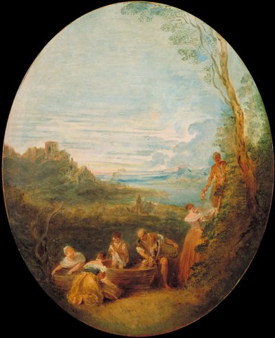 Springtime by Jean Baptiste Pater