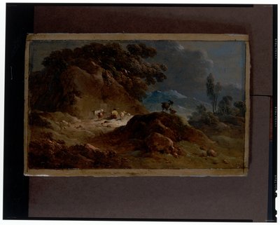 A Pair of Landscapes by Jean Baptiste Pillement