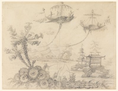 Chinoiserie Fantasy by Jean Baptiste Pillement