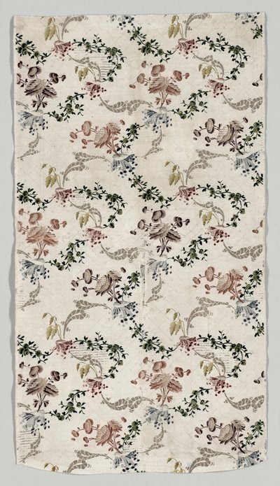 Length of Brocaded Silk, 1723-1774 by Jean Baptiste Pillement