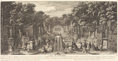 The Arc de Triomphe by Jean Baptiste Rigaud