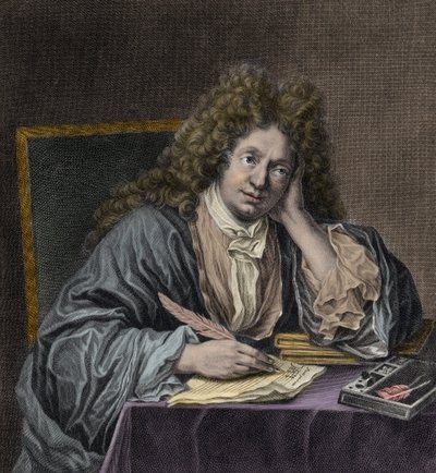 Portrait of Michel Richard Delalande by Jean Baptiste Santerre