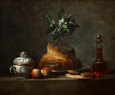 The Brioche by Jean Baptiste Simeon Chardin