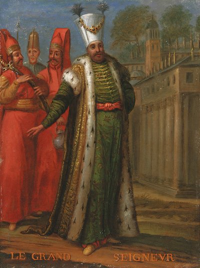 Le Grand Seigneur by Jean Baptiste Vanmour