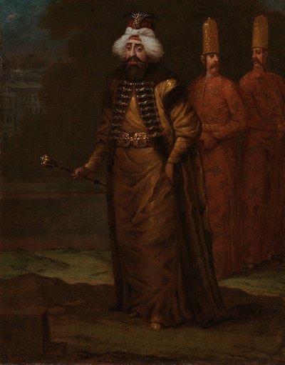 Sultan Ahmed III by Jean Baptiste Vanmour