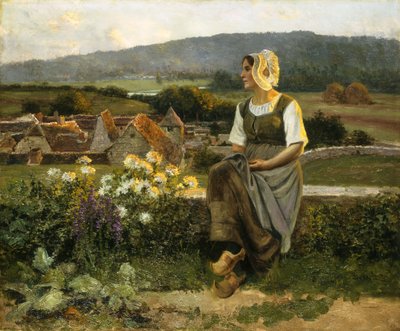 A Pensive Moment by Jean Beaudoin