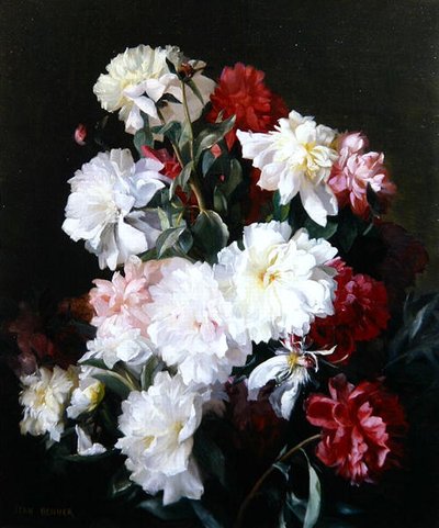 Still Life of Flowers by Jean Benner