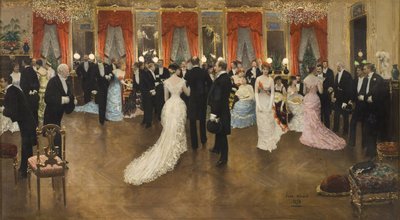 Soirée by Jean Beraud