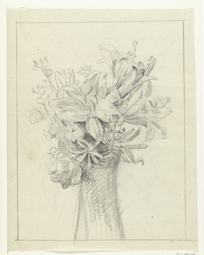 Flowers in a Vase by Jean Bernard