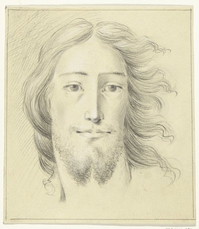 Head of a Man (Christ?) by Jean Bernard