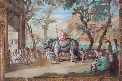 Bacchus Makes His Triumphal Entry into Thebes by Jean Boulanger