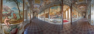 Orbicular view of the Bacchus Gallery by Jean Boulanger