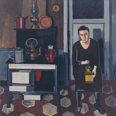 Woman in a Kitchen by Jean Brusselmans