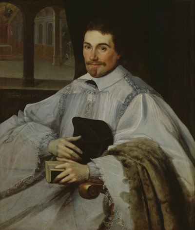 Portrait of a Canon by Jean Chalette