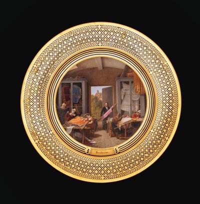 Embroiderer, c.1820-35 by Jean Charles Develly