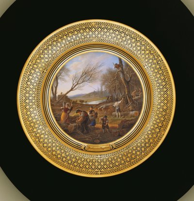Woodcutters, c.1820-35 by Jean Charles Develly