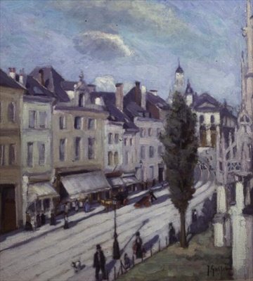 La Place du Grand Salon by Jean Charles Gallet