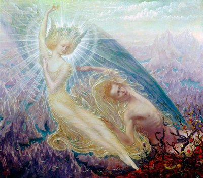 The Angel of Splendours by Jean Delville