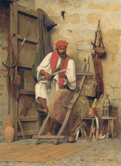 The Sharpener, Tangier by Jean Discart