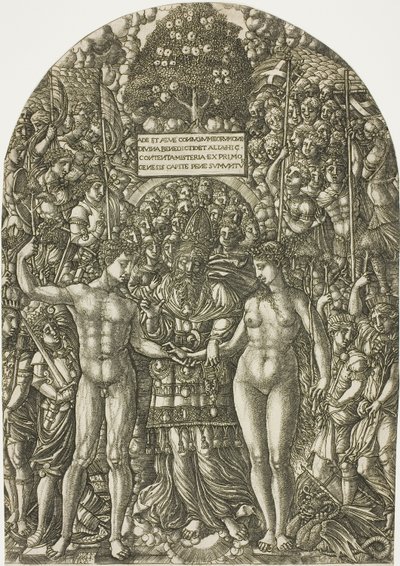 Marriage of Adam and Eve by Jean Duvet
