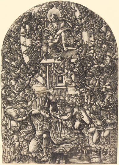 Saint John Summoned to Heaven by Jean Duvet