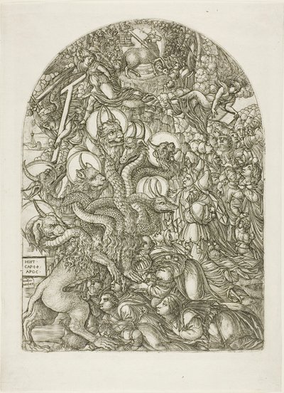 The Beast with Seven Heads by Jean Duvet