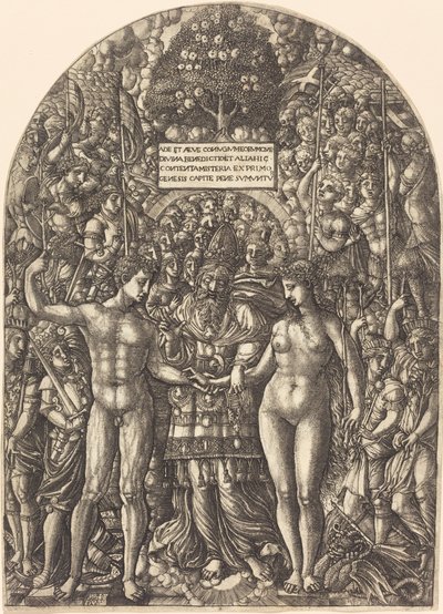The Marriage of Adam and Eve by Jean Duvet