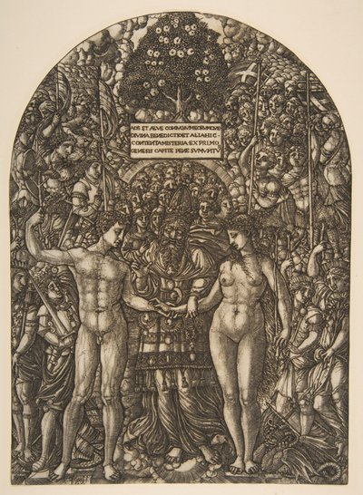 The Marriage of Adam and Eve by Jean Duvet